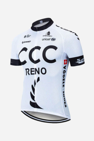 CCC TEAM CYCLING JERSEY WHITE