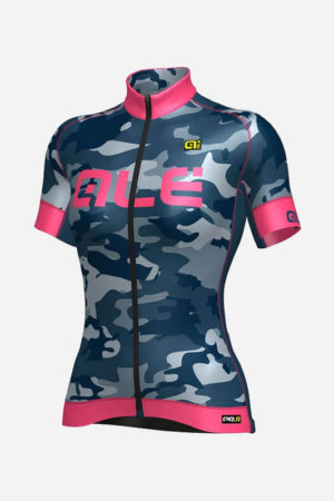 WOMEN'S CYCLING JERSEY DARK GREY