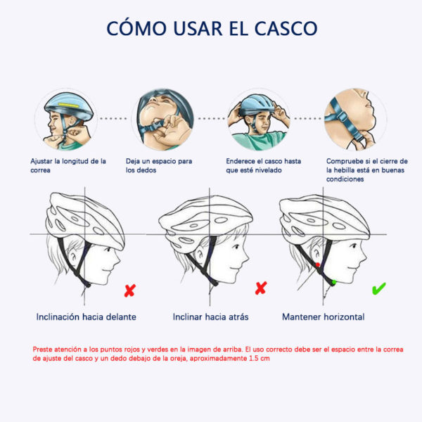 How to wear a riding helmet